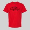 Softstyle™ midweight adult t-shirt Thumbnail