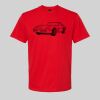 Softstyle™ midweight adult t-shirt Thumbnail