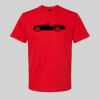 Softstyle™ midweight adult t-shirt Thumbnail