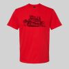 Softstyle™ midweight adult t-shirt Thumbnail