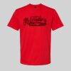Softstyle™ midweight adult t-shirt Thumbnail