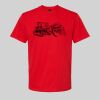 Softstyle™ midweight adult t-shirt Thumbnail