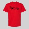 Softstyle™ midweight adult t-shirt Thumbnail