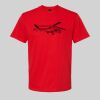 Softstyle™ midweight adult t-shirt Thumbnail