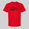 Softstyle™ midweight adult t-shirt Thumbnail