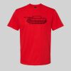 Softstyle™ midweight adult t-shirt Thumbnail
