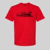 Softstyle™ midweight adult t-shirt Thumbnail