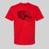 Softstyle™ midweight adult t-shirt Thumbnail