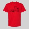 Softstyle™ midweight adult t-shirt Thumbnail