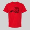 Softstyle™ midweight adult t-shirt Thumbnail