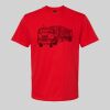 Softstyle™ midweight adult t-shirt Thumbnail