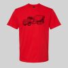 Softstyle™ midweight adult t-shirt Thumbnail