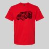 Softstyle™ midweight adult t-shirt Thumbnail