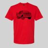 Softstyle™ midweight adult t-shirt Thumbnail