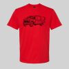 Softstyle™ midweight adult t-shirt Thumbnail