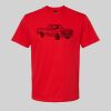 Softstyle™ midweight adult t-shirt Thumbnail