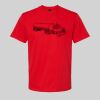 Softstyle™ midweight adult t-shirt Thumbnail