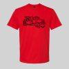 Softstyle™ midweight adult t-shirt Thumbnail
