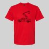 Softstyle™ midweight adult t-shirt Thumbnail