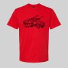 Softstyle™ midweight adult t-shirt Thumbnail