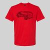Softstyle™ midweight adult t-shirt Thumbnail
