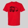 Softstyle™ midweight adult t-shirt Thumbnail