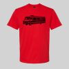 Softstyle™ midweight adult t-shirt Thumbnail