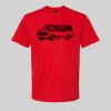 Softstyle™ midweight adult t-shirt Thumbnail