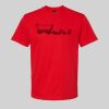 Softstyle™ midweight adult t-shirt Thumbnail