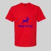 Softstyle™ midweight adult t-shirt Thumbnail