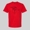 Design version Softstyle™ midweight adult t-shirt Thumbnail