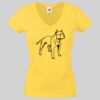 Lady-fit Valueweight V-Neck T-Shirt Thumbnail