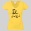 Lady-fit Valueweight V-Neck T-Shirt Thumbnail
