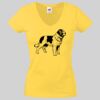 Lady-fit Valueweight V-Neck T-Shirt Thumbnail