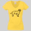 Lady-fit Valueweight V-Neck T-Shirt Thumbnail