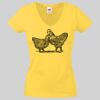 Lady-fit Valueweight V-Neck T-Shirt Thumbnail