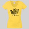 Lady-fit Valueweight V-Neck T-Shirt Thumbnail