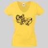 Lady-fit Valueweight V-Neck T-Shirt Thumbnail