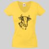 Lady-fit Valueweight V-Neck T-Shirt Thumbnail