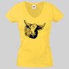 Lady-fit Valueweight V-Neck T-Shirt Thumbnail