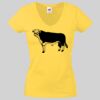Lady-fit Valueweight V-Neck T-Shirt Thumbnail