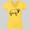 Lady-fit Valueweight V-Neck T-Shirt Thumbnail