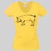 Lady-fit Valueweight V-Neck T-Shirt Thumbnail