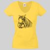 Lady-fit Valueweight V-Neck T-Shirt Thumbnail
