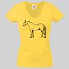 Lady-fit Valueweight V-Neck T-Shirt Thumbnail
