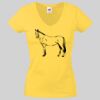 Lady-fit Valueweight V-Neck T-Shirt Thumbnail