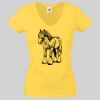 Lady-fit Valueweight V-Neck T-Shirt Thumbnail