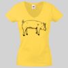 Lady-fit Valueweight V-Neck T-Shirt Thumbnail