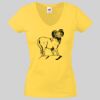 Lady-fit Valueweight V-Neck T-Shirt Thumbnail
