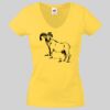 Lady-fit Valueweight V-Neck T-Shirt Thumbnail